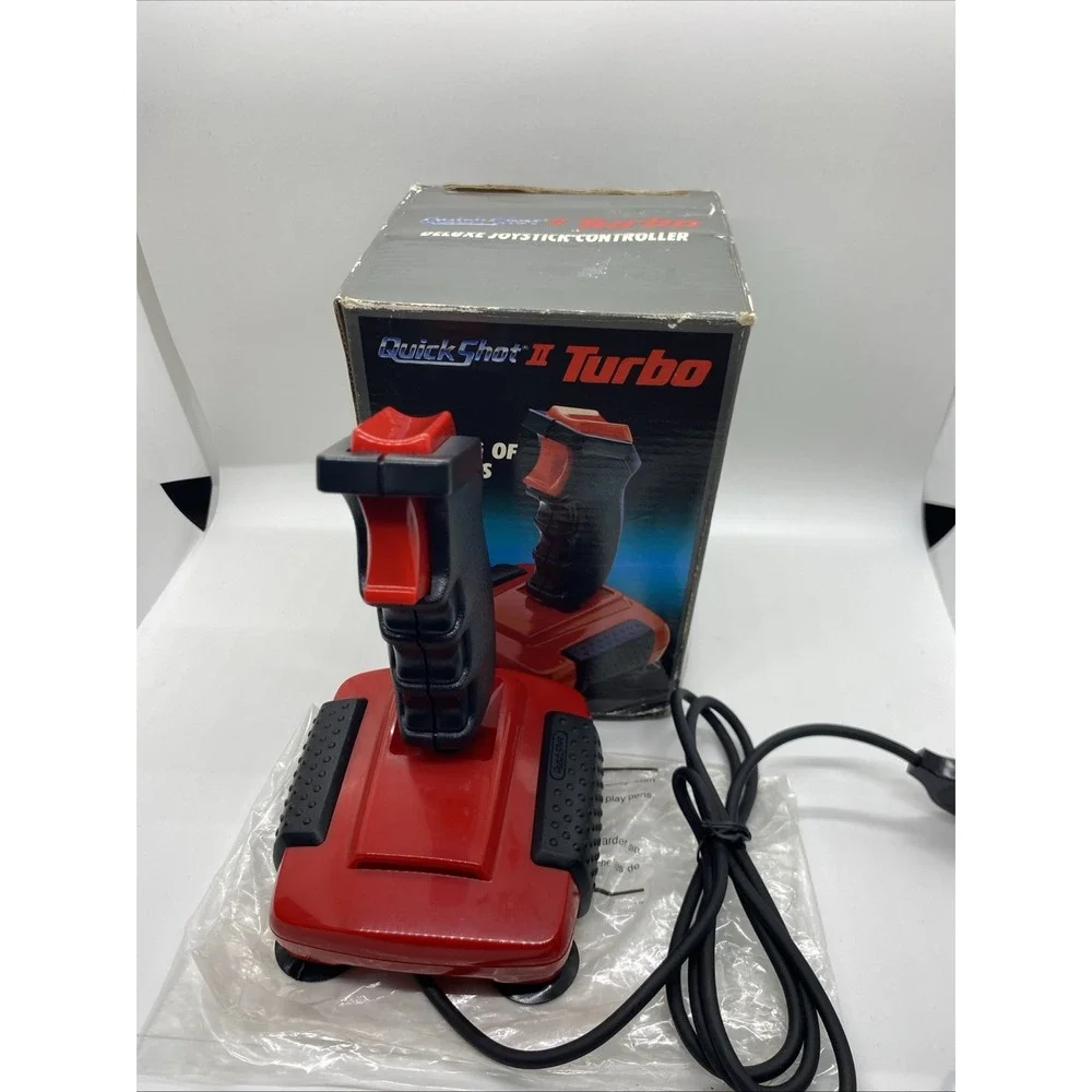 QuickShot II (2) Turbo Joystick Boxed